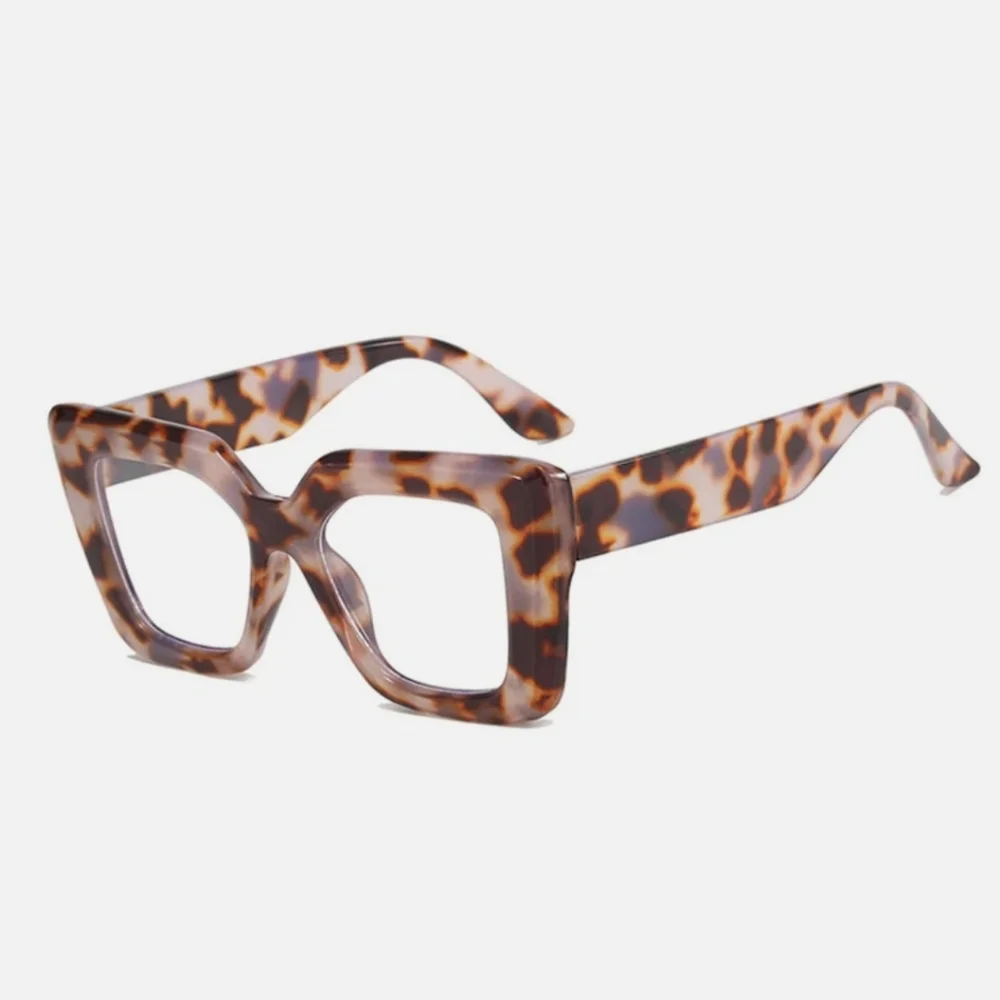 NEW Multicolor Spotted Oversize Fashion Glasses